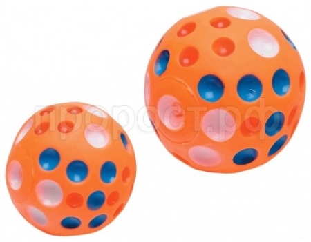 Игрушка для собак средних и крупных пород Мяч виниловый Луна 7см/C2328