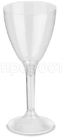 Бокал для вина 160мл малый прозр. ножка высокая /ПОС42160
