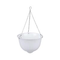 Кашпо подвесное Венеция 10л белый М3168