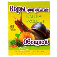Корм для улиток овощной 60гр