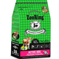 Собаки ZooRing Active мясо молод.бычков и рис д/собак крупн. пород 10кг/520844 ЧЗ