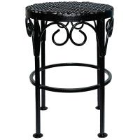 Столик садовый декор ПРОВАНС черный №1 РЗДИ Столик садовый декор ПРОВАНС черный №1 РЗДИ