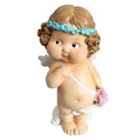 Фигура Ангел с букетиком (акрил)H17 W9L9 718597/A124