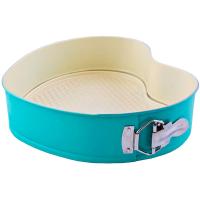 Форма д/выпечки разъем. Сердце 26*22*7см бирюзовый КТ-ФВ-С26Б /8шт/Катунь Форма д/выпечки разъем. Сердце 26*22*7см бирюзовый КТ-ФВ-С26Б /8шт/Катунь