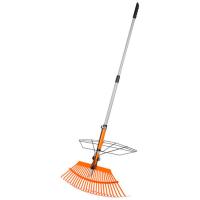 Грабли веерные с захватом телескоп. ручка 332041 /10шт/ Leonord Грабли веерные с захватом телескоп. ручка 332041 /10шт/ Leonord