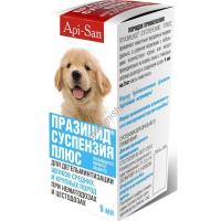 Антигельминтик для щенков средних и крупных пород Празицид-суспензия Плюс 9 мл(1мл*3кг)