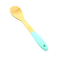 Ложка кулинарная бамбук №1 30см силикон.ручк КТ-ЛЖ-100/20шт/Катунь Ложка кулинарная бамбук №1 30см силикон.ручк КТ-ЛЖ-100/20шт/Катунь