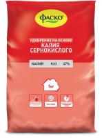 Калий сернокислый (сульфат калия) Фаско 1кг Калий сернокислый (сульфат калия) Фаско 1кг