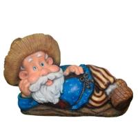 Фигура Лесовик лежит на боку L65W34H45см 626126