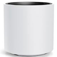 Кашпо Heos 29,8*19см 8/12л белый с вставкой DLHEN300-S449 /1шт/