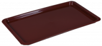 Поднос прямоугольный  малый 43*25см коричневый Поднос прямоугольный  малый 43*25см коричневый