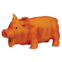 Игрушка с Поросенок хрюкающий из латекса 21см/LT105/12151047/Триол