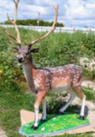 Олень пятнистый 190см ПЛ-244 Олень пятнистый 190см ПЛ-244