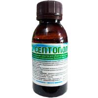 Дез.средство Септопол применяется в присутствии животных и людей 100мл/100шт/Экохимтех