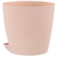 Кашпо Блюз 1,5л пудровый КШ-8683