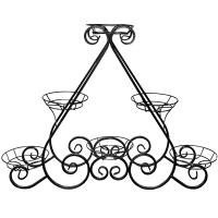 Подставка РЗДИ Пика большая 6 горшков графит Подставка РЗДИ Пика большая 6 горшков графит