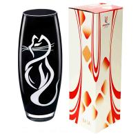 Ваза д/цветов Флора Кошка стекл. /966-Н7Г /6шт/ДК