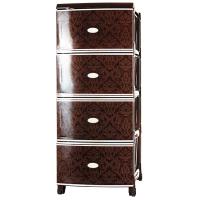 Комод 4 секции Барокко шоколадный 17024 /1шт/Арз