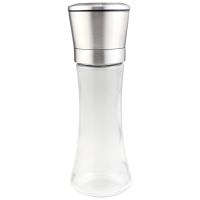 Перцемолка ручная PICCANTE 5,3*19см стекло, нерж.сталь, зерк.полировка/10шт/003593/Mallony