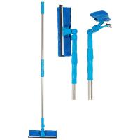 Окномойка с насадкой из микрофибры с телескоп. ручка 85-120см WS-09 006872/36шт/Рыжий Кот