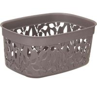 Коробка для хранения ФЛОРА 3л французский серый М2361