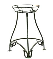 Подставка РЗДИ Напол средняя один горш антик графит 201  Подставка РЗДИ Напол средняя один горш антик графит 201