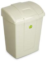 Контейнер д/мусора Форте 6л слоновая кость С339 /12шт/Мартика