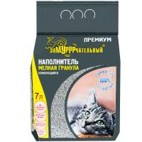 Наполнитель ЗаМУРРРчательный 7л Мелкая гранула Комкующийся/5шт/260шт ПРЕМИУМ