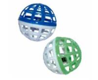 Игрушка к Мяч пластик с колокольчиком 3,5см 4шт ПАКЕТ/SL005/Вестерн