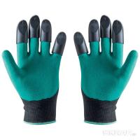 Перчатки садовые с 8 пластиковыми когтями GG-8 /003657/PARK 