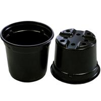 Горшок для рассады 0,37л черный 10*7,6см 