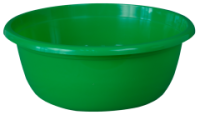 Таз 18л круглый зеленый 03028 /10шт/Арз
