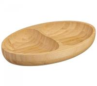 Менажница 2 секции 24*13,5*4см бамбук КТ-МЖ-05 /12шт/Катунь Менажница 2 секции 24*13,5*4см бамбук КТ-МЖ-05 /12шт/Катунь