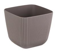 Кашпо ПИКАНТО 1,8л французский серый 15*15см М3209