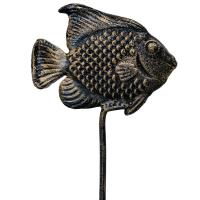 Стикер садовый РЗДИ РЫБКА бронза/1шт