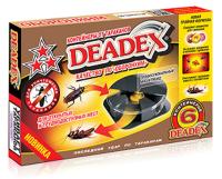 Ловушка тараканы DEADEX диски-контейнеры (6шт) 24шт Оборонхим