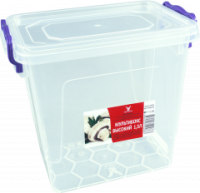 Контейнер 1,5л мультибокс высокий прозрачный  Контейнер 1,5л мультибокс высокий прозрачный