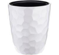 Кашпо МОЗАИКА 39см белый 9/19,5л М3409 Кашпо МОЗАИКА 39см белый 9/19,5л М3409