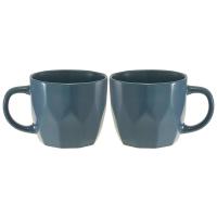 Набор кружек 400мл Balance (2шт) серый в инд. упак. Ф11-078L/2 /24шт/Rosario 