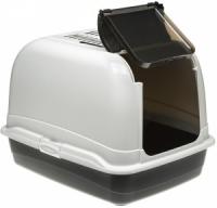 Туалет бокс д/кошек Фэнтези какао выдвижной поддон, фильтр, совок, пакеты 55*42*43/МАК102/Евро