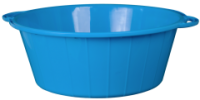 Таз 85л с ручками голубой 03017 /10шт/Арз