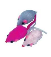 Игрушка к Набор Мышь меховая 5см HWT01-2 блистер 6шт/Вестерн