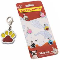 Упаковка адресников (6шт) Лапка 17*15 190805/Дарэлл