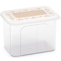 Емкость д/сыпуч. прод. прямоуг. 1,4л Эстетика бело-бежевый М8735 /12шт/ Альтерн Емкость д/сыпуч. прод. прямоуг. 1,4л Эстетика бело-бежевый М8735 /12шт/ Альтерн