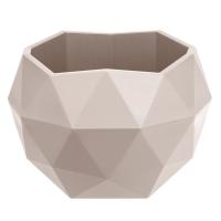 Кашпо Топаз 2,5л пудровый КШ-9128