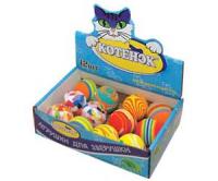 Игрушка к Набор Мяч пробковый Радуга 3,5см ШОУБОКС 12шт/EVA007-014/Вестерн                          