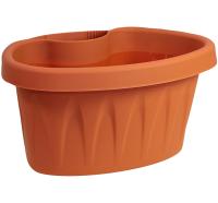 Кашпо на водосточную трубу АЛИЦИЯ 3,5л терракот М3114 Кашпо на водосточную трубу АЛИЦИЯ 3,5л терракот М3114