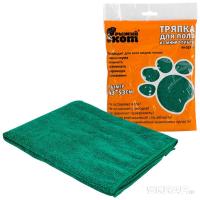 Тряпка д/пола 53*43см микрофибра М-02F-M 310295/40шт/200шт/Рыжий кот