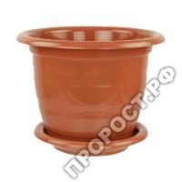 Кашпо Виола 1л терракот/М1331 Кашпо Виола 1л терракот/М1331