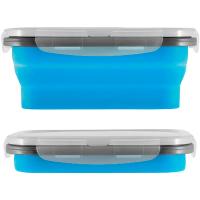 Контейнер Miglore 540мл складной силикон (5шт) с крышкой с заж.пласт микс 985878 /10шт/80шт/Mallony